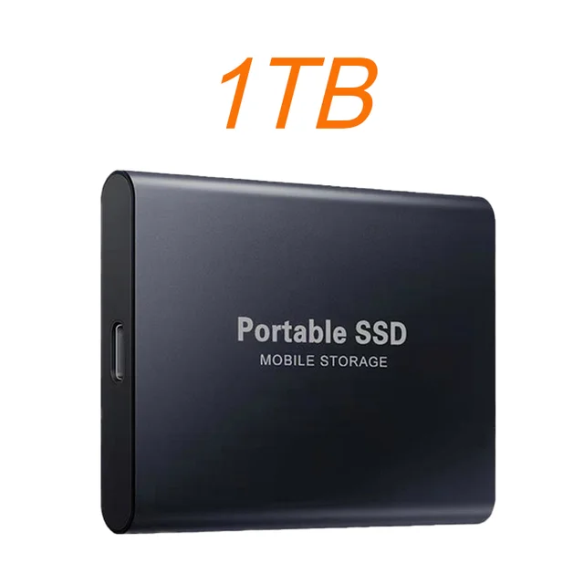 SSD Hårddisk Portabel 1TB/2TB - Hög Hastighet 10