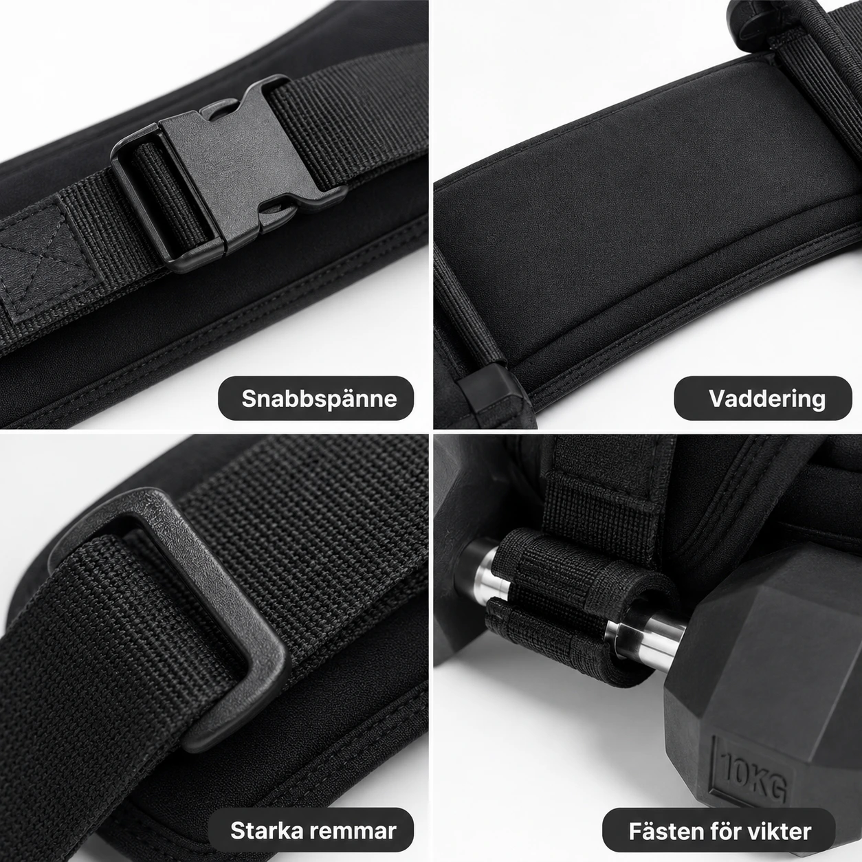 Viktbälte för Hip Thrust och Hemmaträning