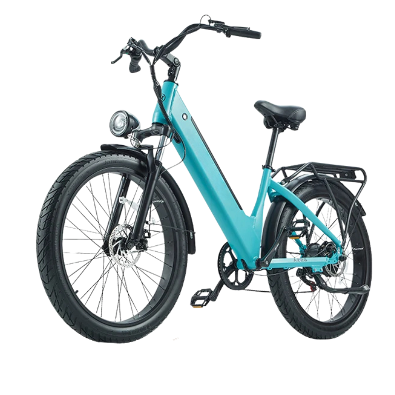 Elcykel 1000W - 26 Tum Stadscykel 7