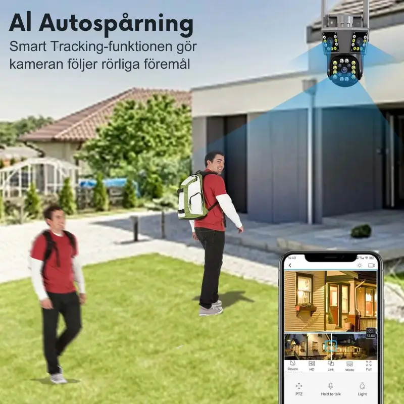 Utomhuskamera 6K med WiFi och 8X Zoom 4