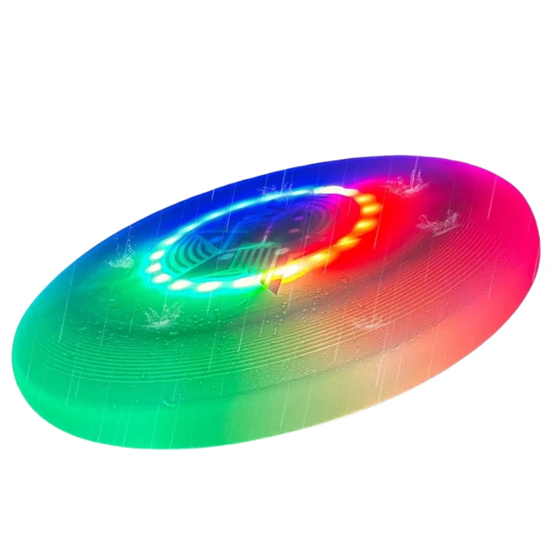 Frisbee – LED-belyst med dimring