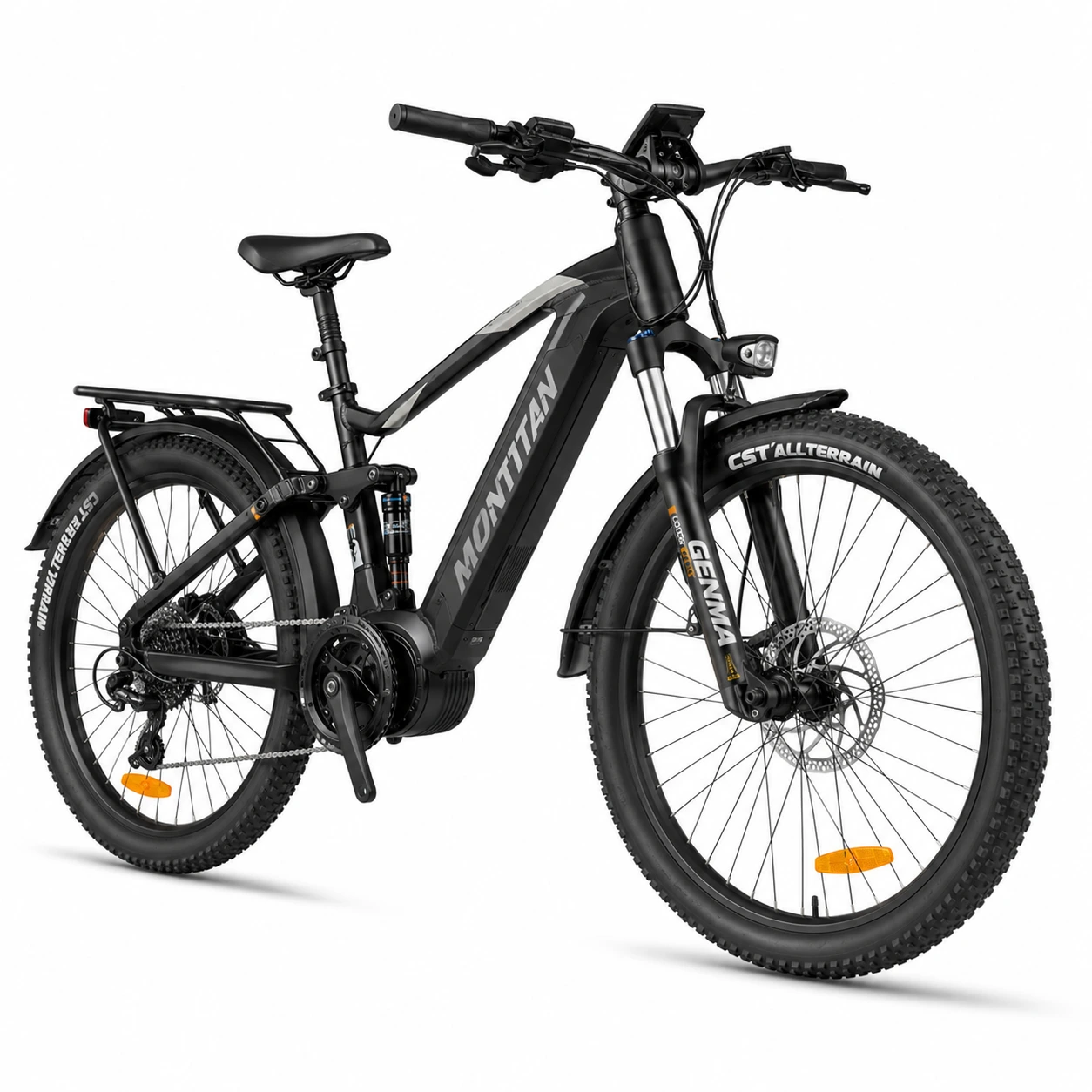 El-Mountainbike 750W 20Ah med Mittmotor