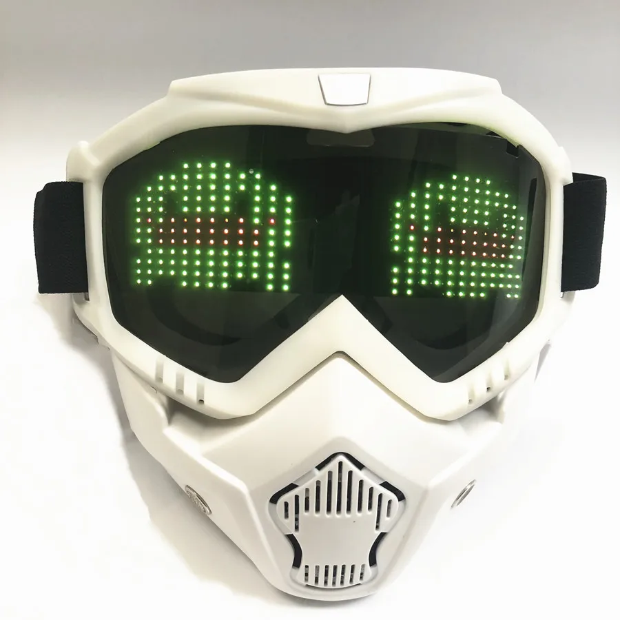 LED Mask Bluetooth - Anpassningsbar och Programmerbar 5