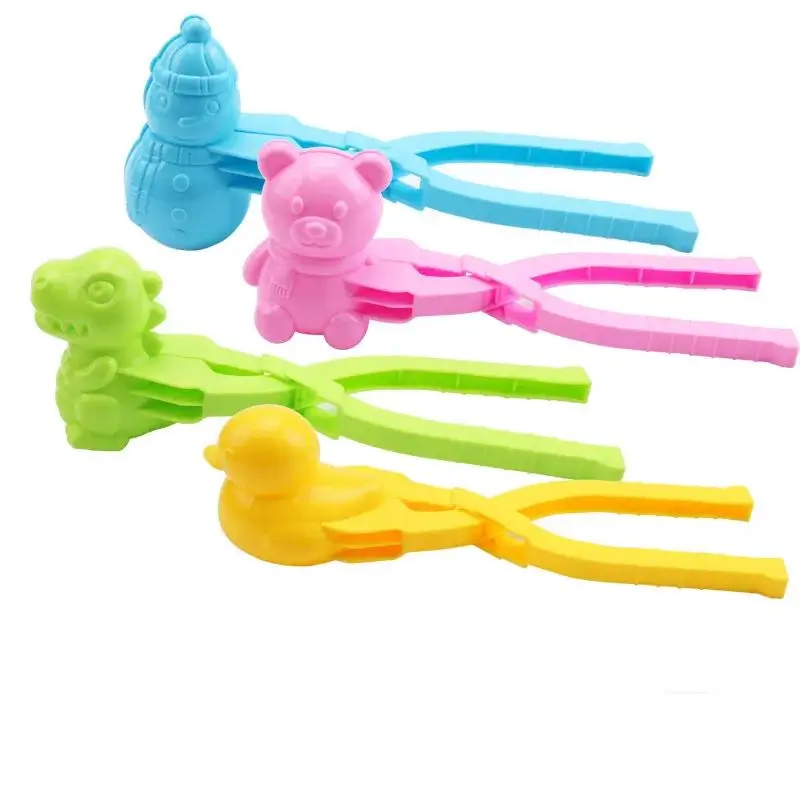 Snöbollsklämma 4-pack – Roliga Former