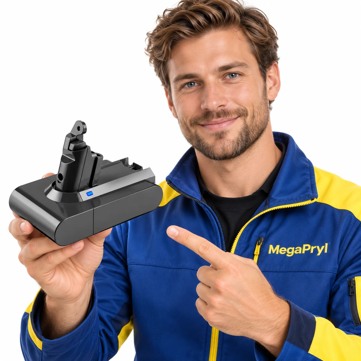 Ersättningsbatteri kompatibelt med V6 21.6V