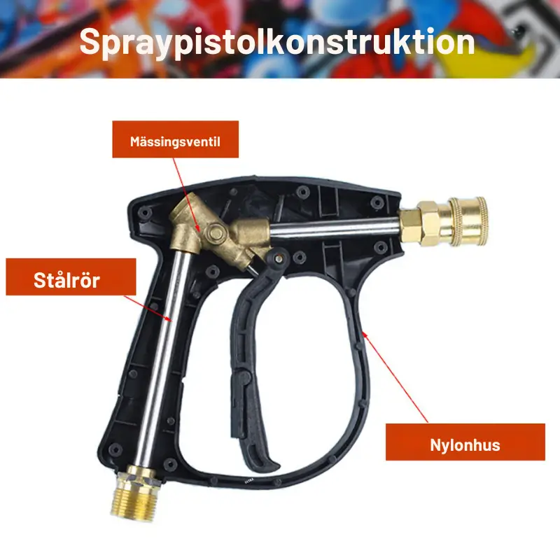 Högtryckstvätt Pistolspruta 150bar - 2200psi 5