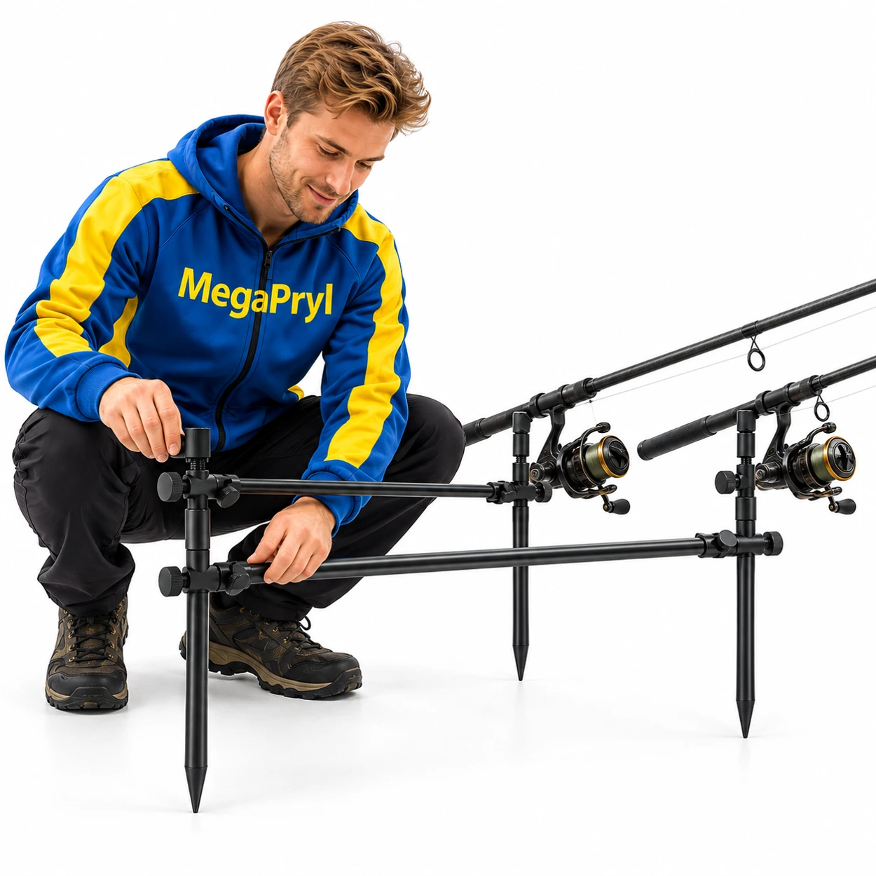 Säädettävä poikkituki bank stick -tuille 40–70 cm, 2 kpl