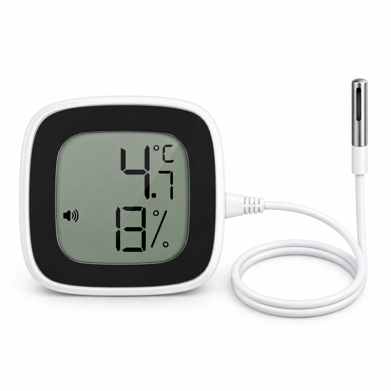Bluetooth termometer och hygrometer med prob