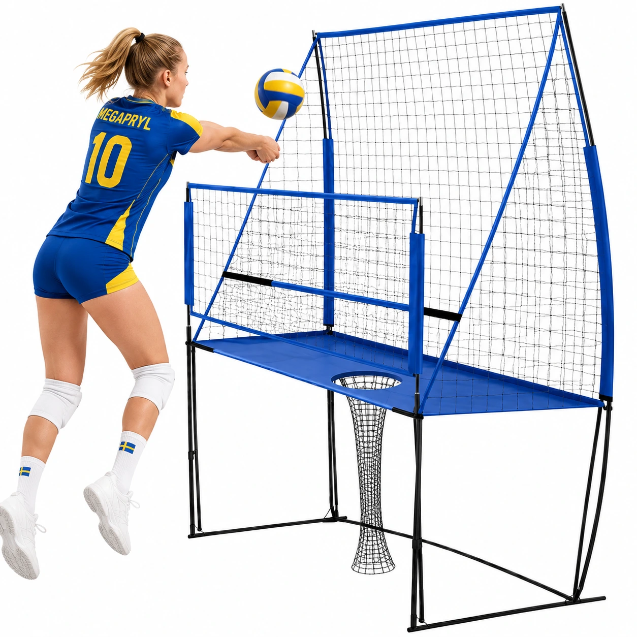 Volleyboll Träningsnät – Rebounder för Teknik & Precision