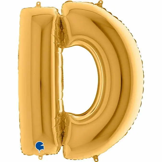 Bokstavsballong Guld 24
