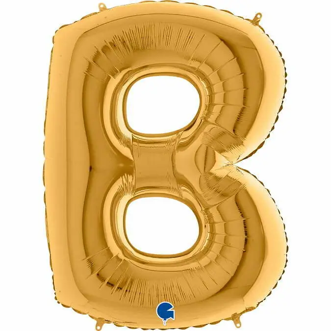 Bokstavsballong Guld 26