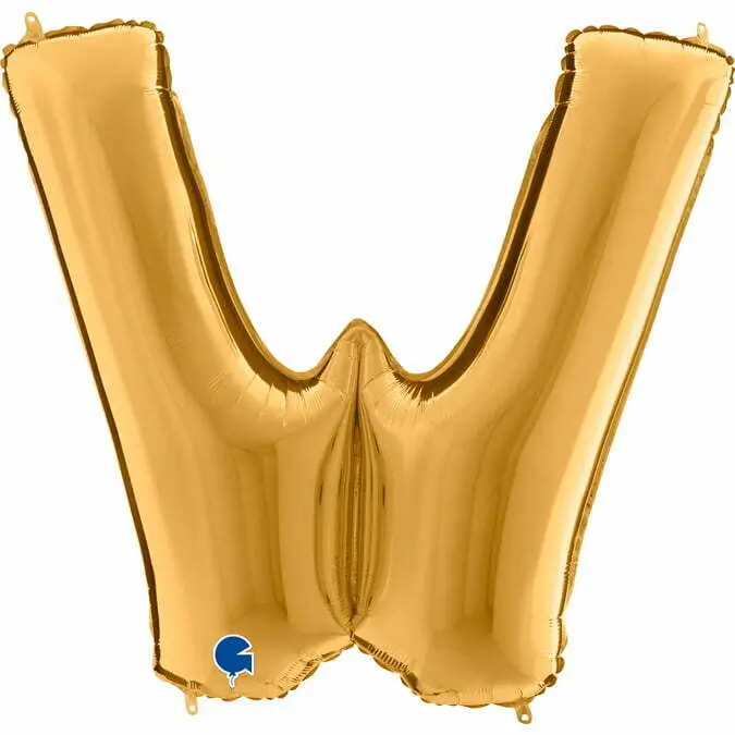 Bokstavsballong Guld 5
