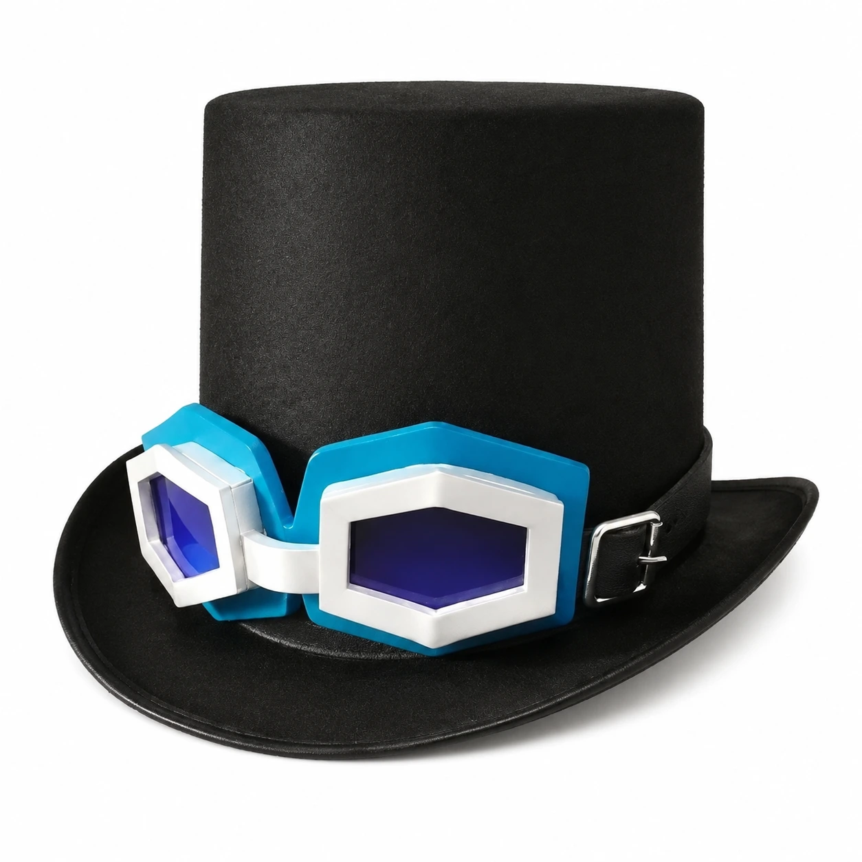 Cosplayhatt med glasögon för maskerad och halloween