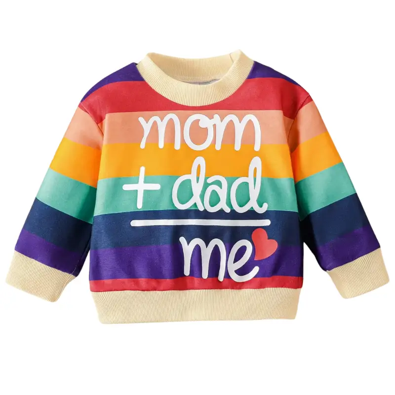 Baby Tröja Färgglad och Långärmad