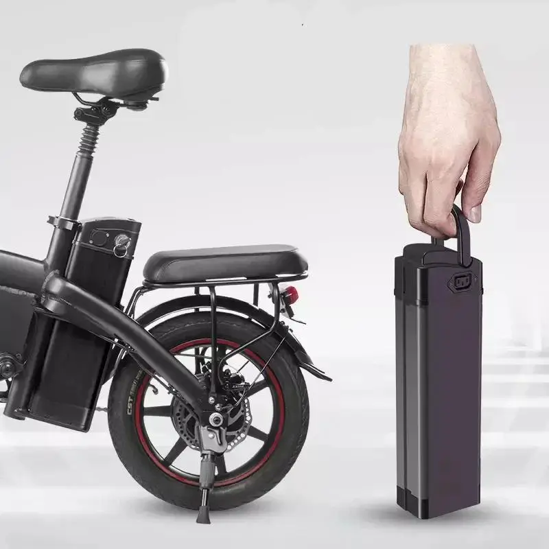 Fällbar Elcykel 48V 350W 4