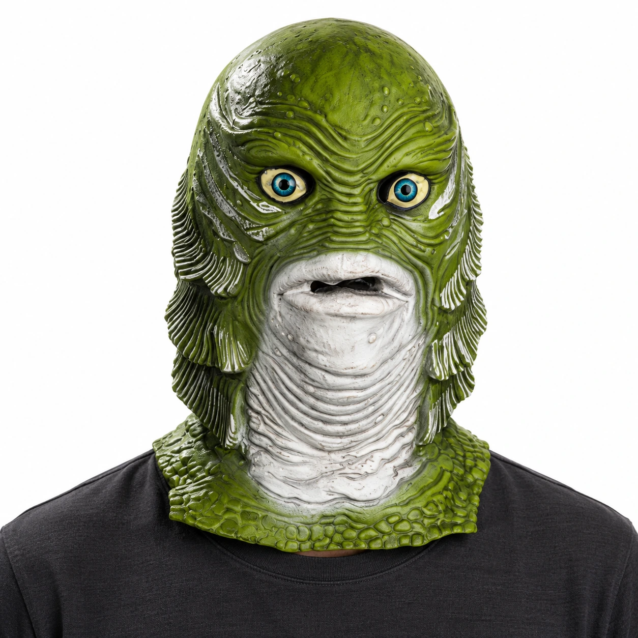 Mask fiskmonster heltäckande i latex
