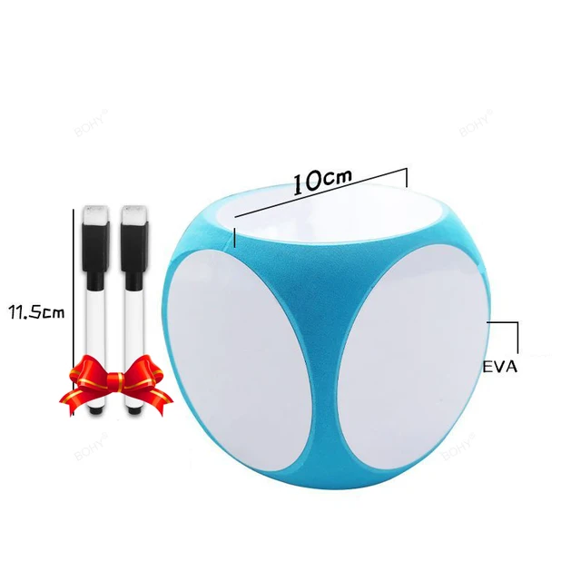 Tärningar Skriv- och Torkbara 8