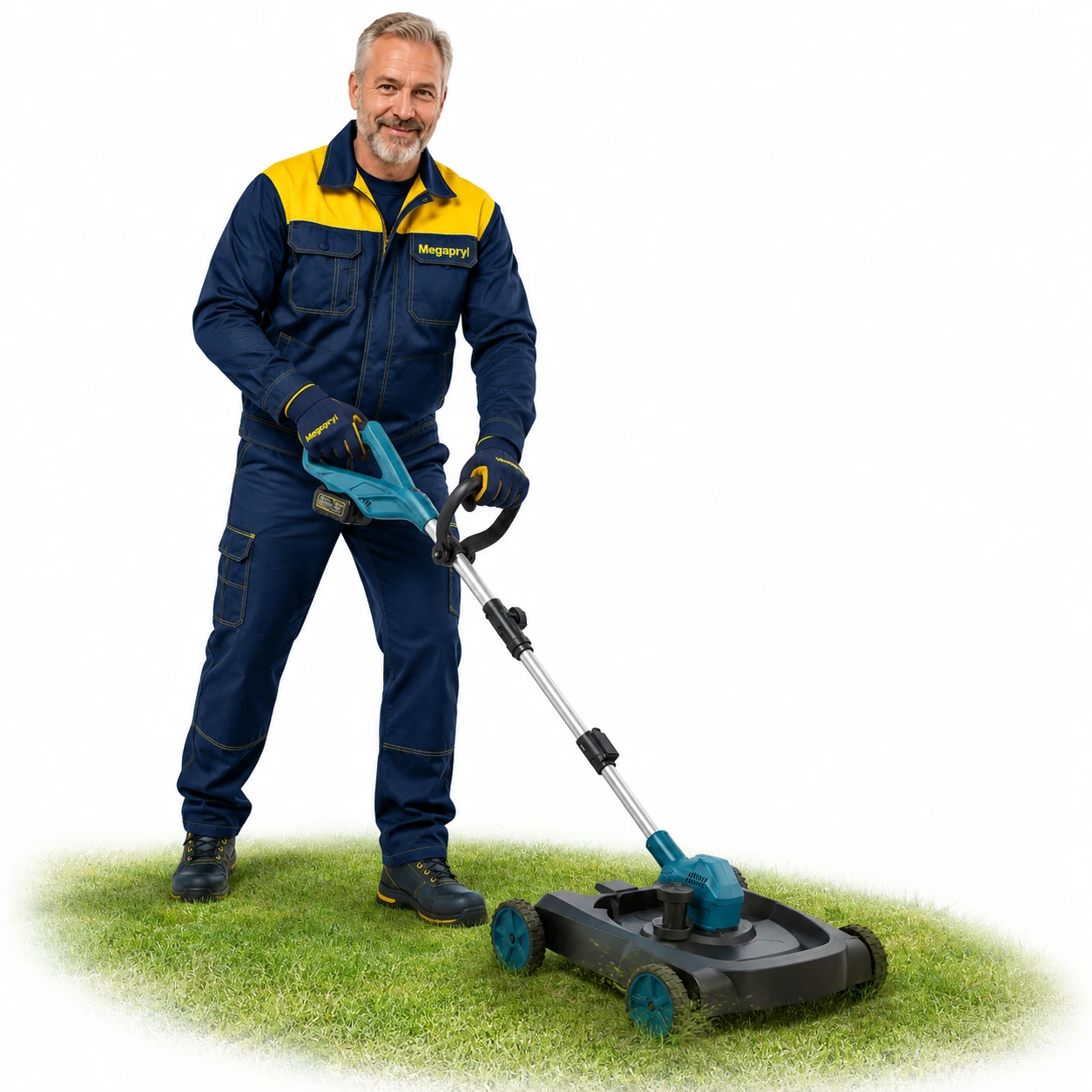 Grästrimmer 3-i-1 Batteridriven med Klippbas