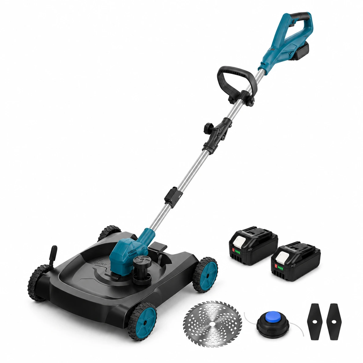 Grästrimmer 3-i-1 Batteridriven med Klippbas