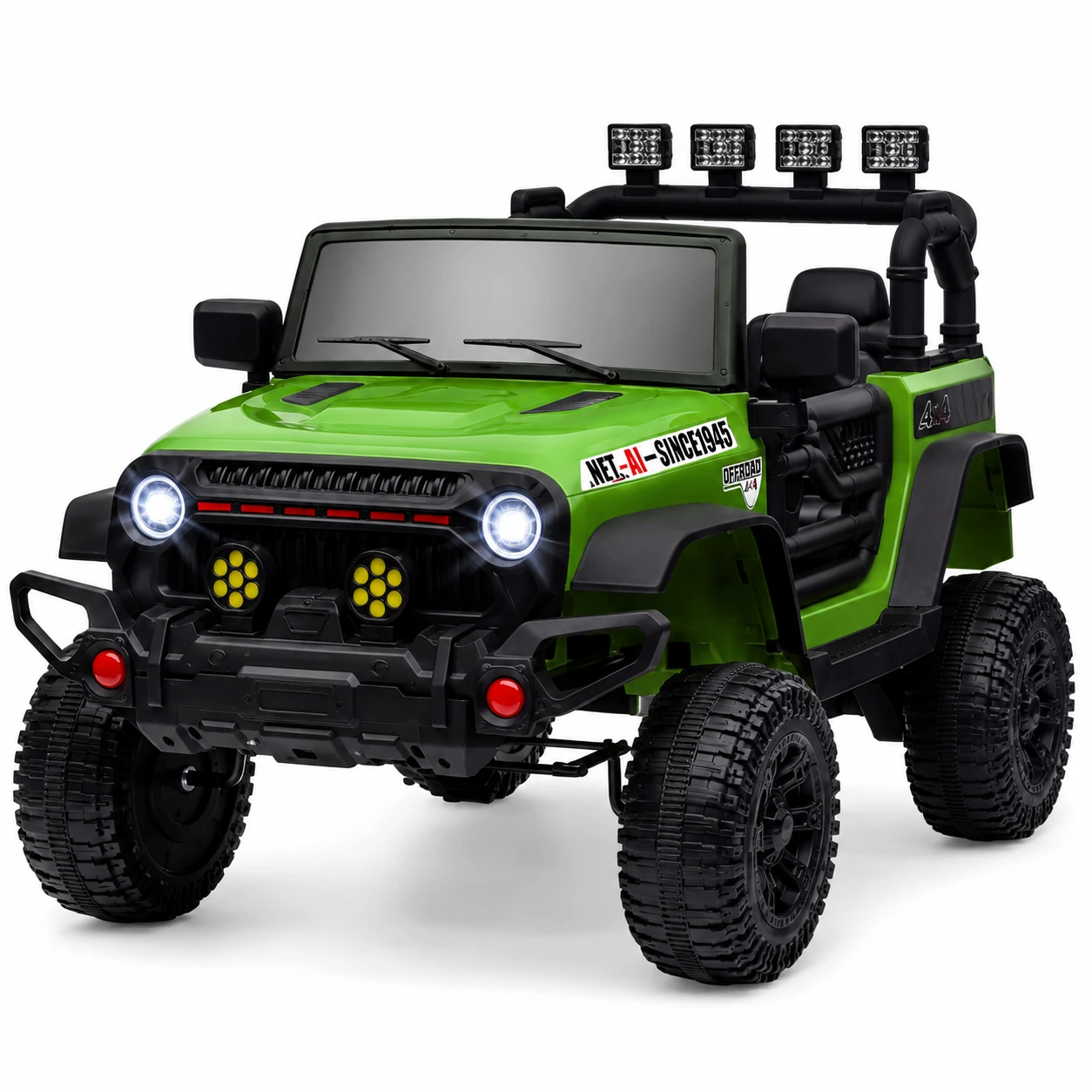 Elbil för barn med fjärrkontroll och 12 V