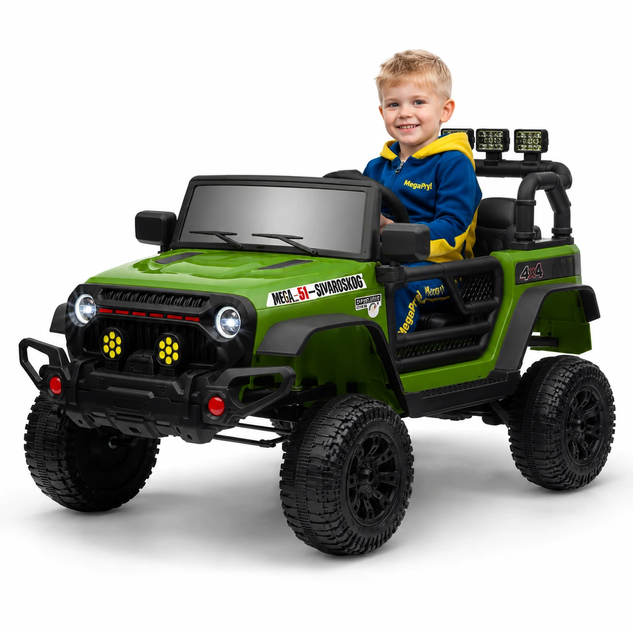 Elbil för barn med fjärrkontroll och 12 V