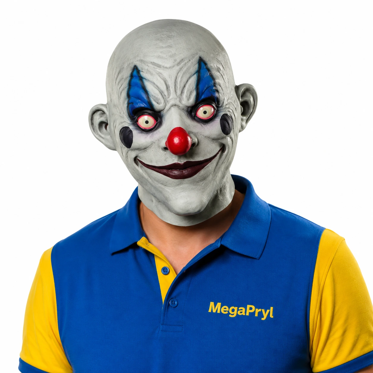 Clownmask för maskerad och halloween