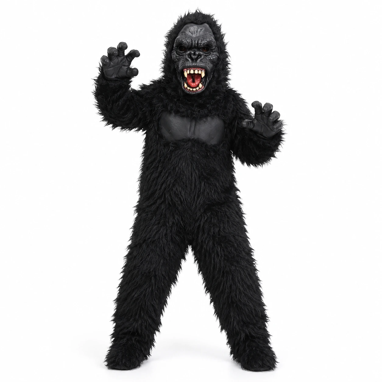 Gorilladräkt för barn till maskerad och halloween