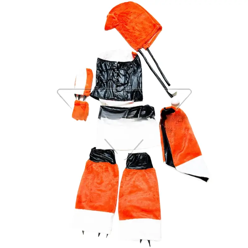 Räv Cosplay med Kjol och Hatt 5