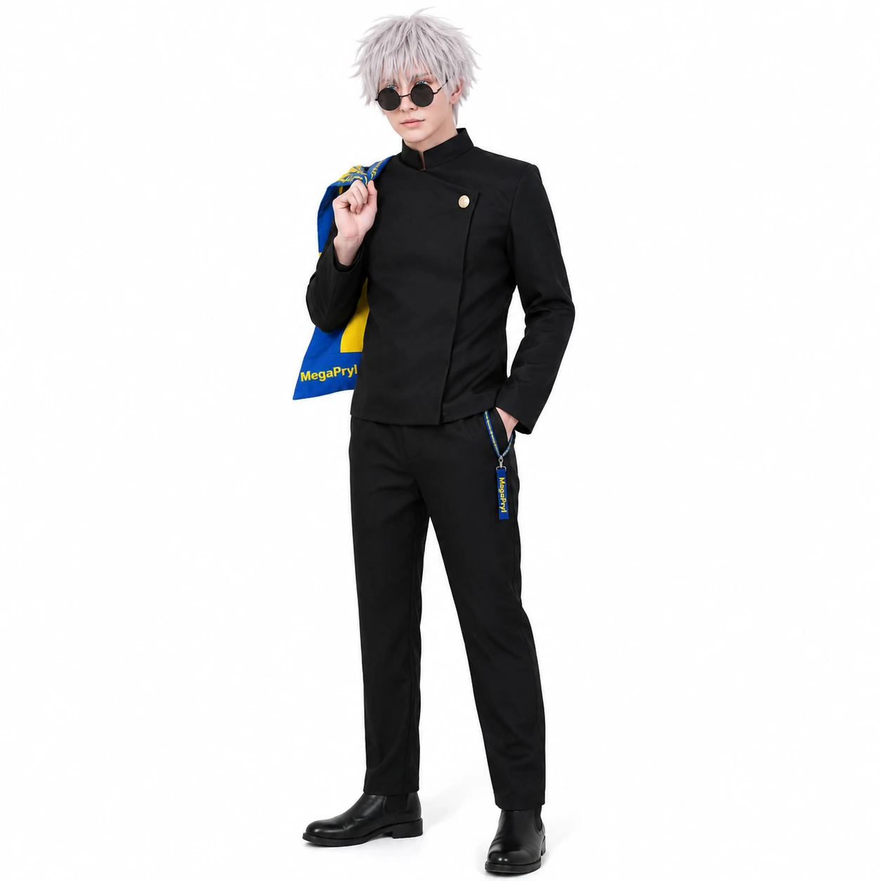 Cosplaydräkt för maskerad med uniformsstil
