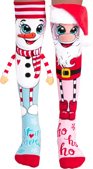 Julstrumpor med Snögubbe och Tomte 5