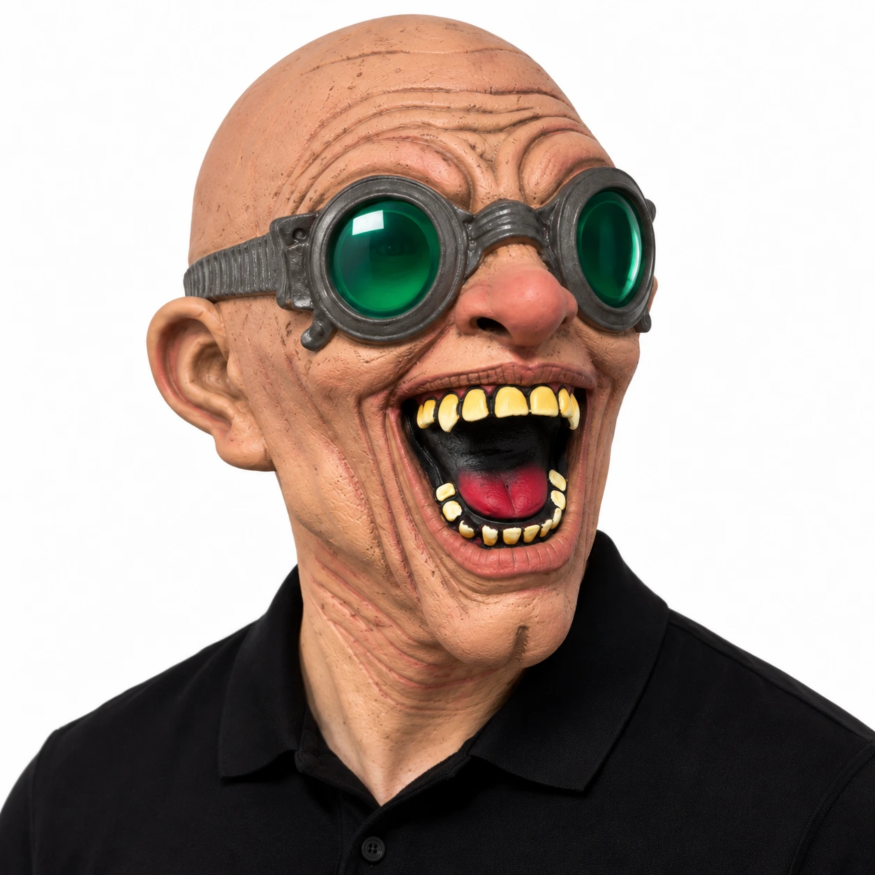 Mask vuxen galen vetenskapsman i latex