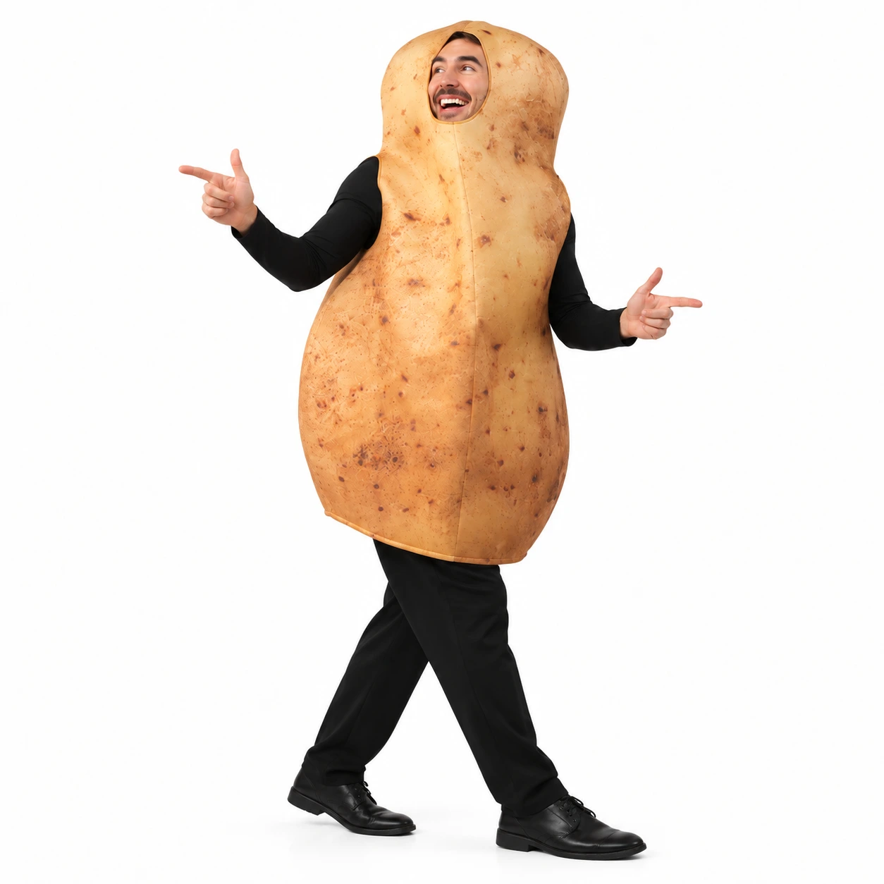 Rolig Potatis Kostym för Vuxna