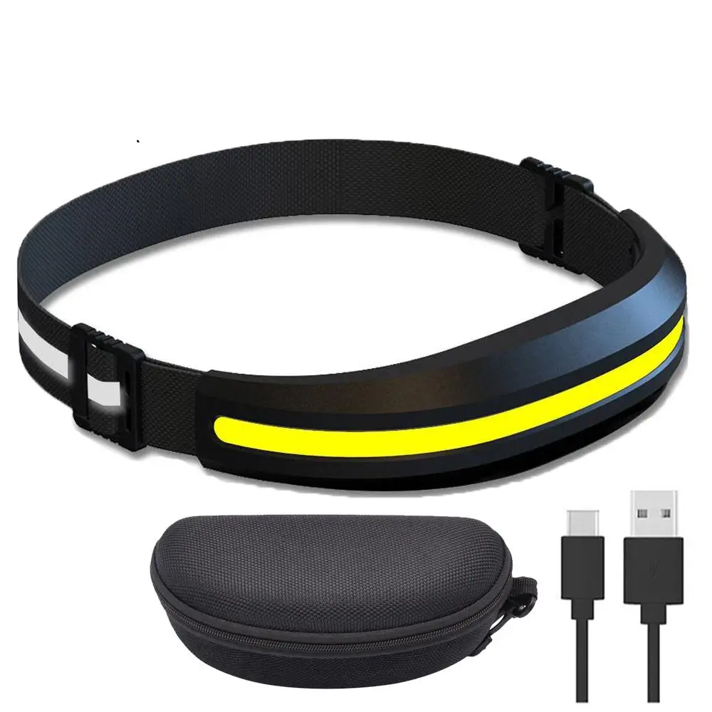 Pannlampa med Röd och Vit LED 5