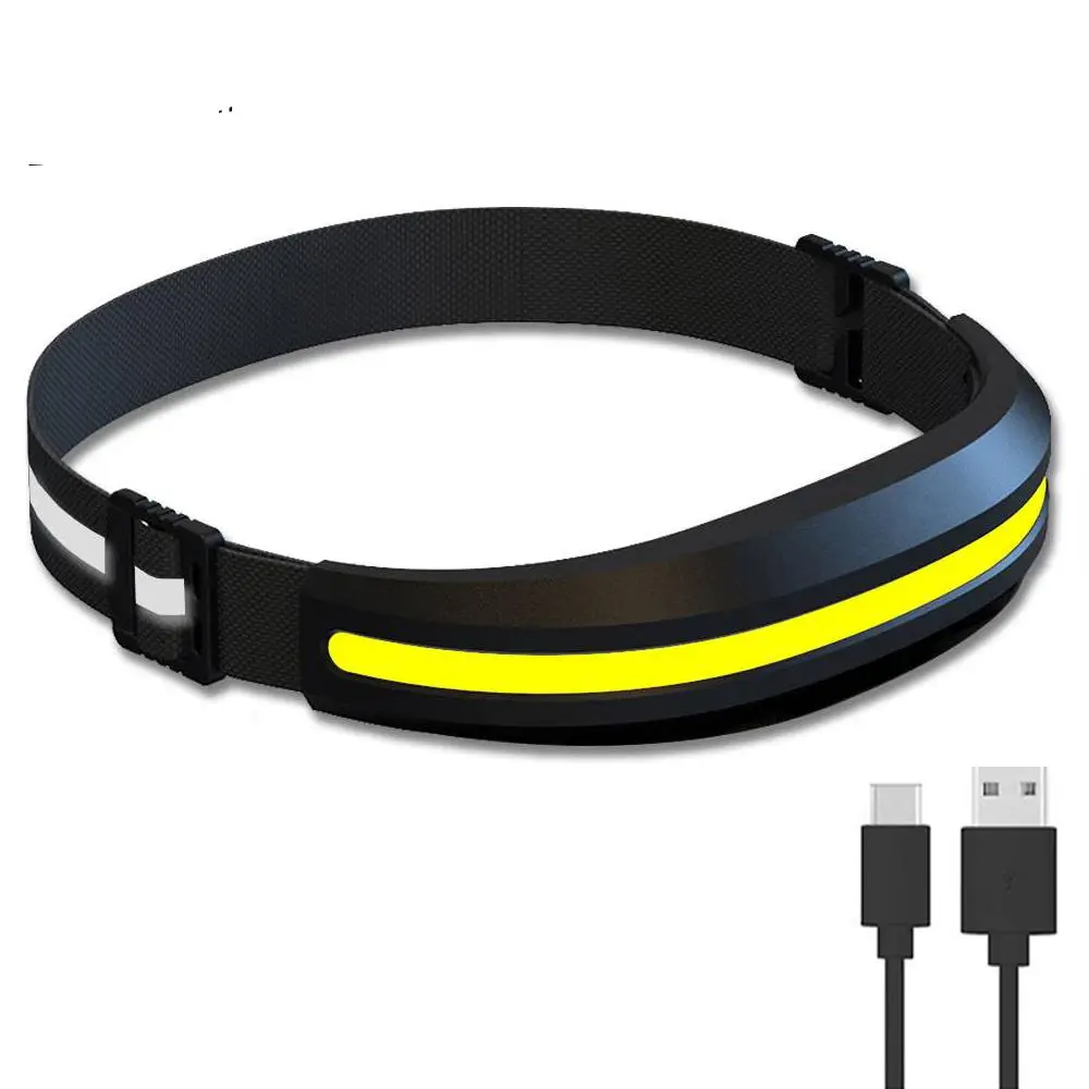 Pannlampa med Röd och Vit LED 4