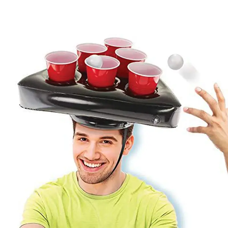 Beer Pong Spel med Hatt