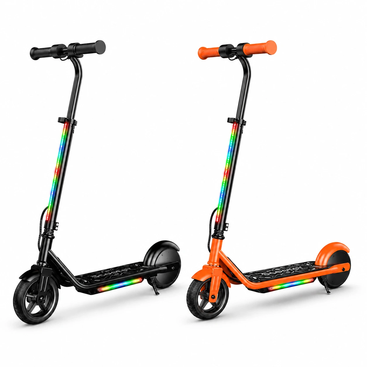 Elsparkcykel för Barn med LED – 150W Justerbar Höjd