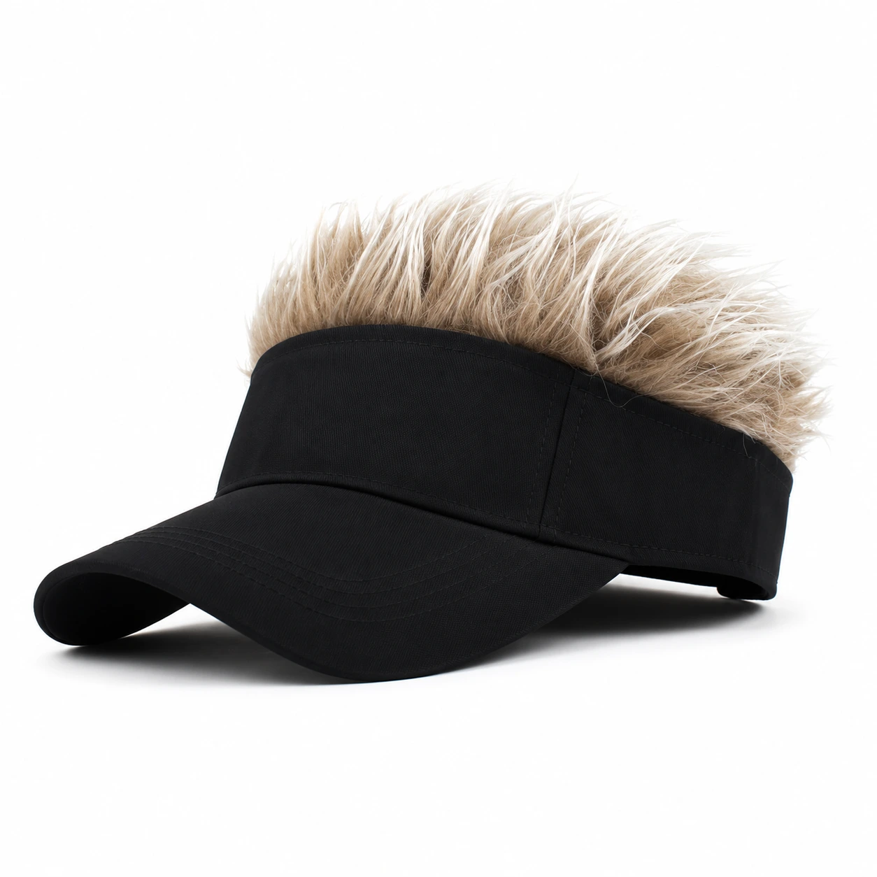 Keps Svart, Hår Blond