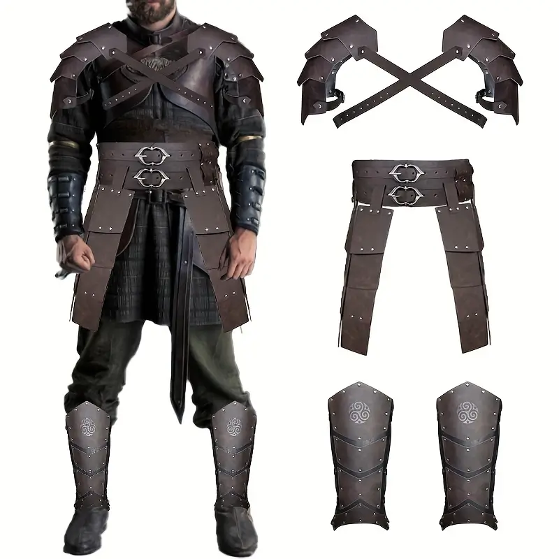 Medeltida Kostymset 7-delars 8