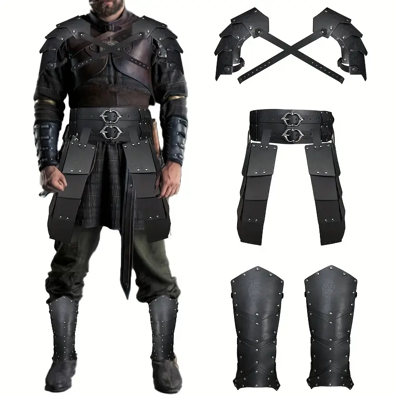 Medeltida Kostymset 7-delars 9