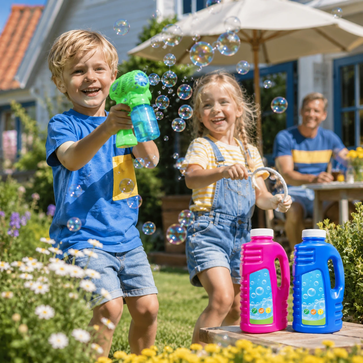 Bubbellösning 500 ml för Såpbubblor