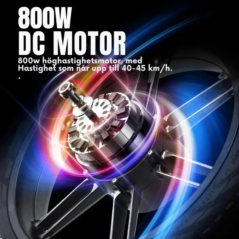 Elcykel 48V 800W - Fällbar Fatbike 2