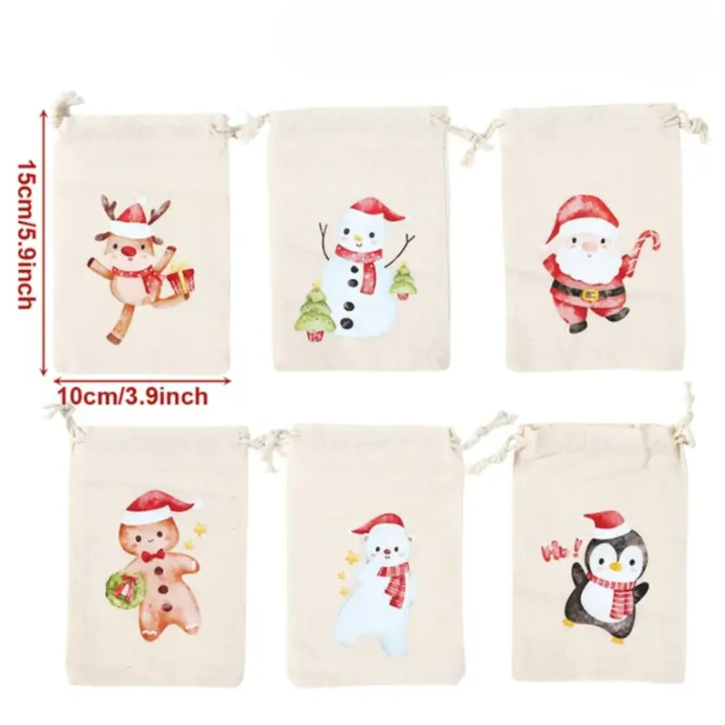 Julklappspåsar - 6-pack Presentpåsar 9