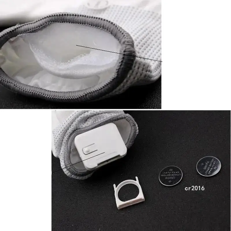 Handskar LED med Lysande skelett 5