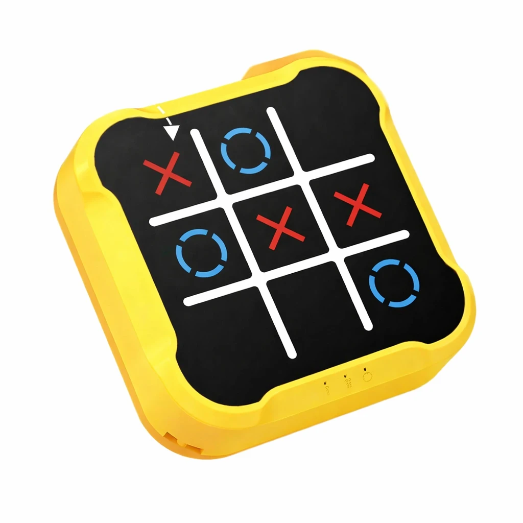 Tic-Tac-Toe Spel – Bärbart Resespel för Barn
