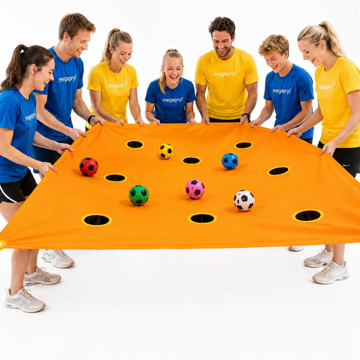Spelduk med Bollar – Teambuilding för Barn & Vuxna