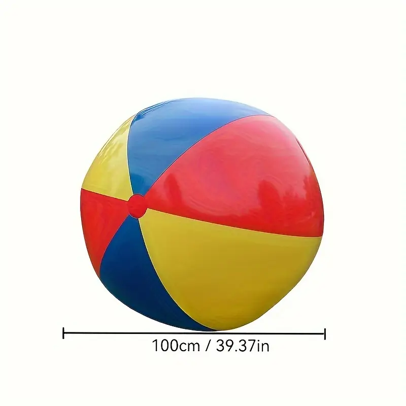 Uppblåsbar Fotbolls- och Strandboll Set 4