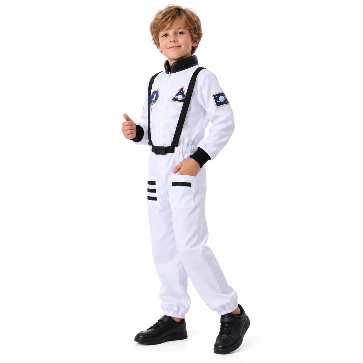 Astronautdräkt för barn med jumpsuit