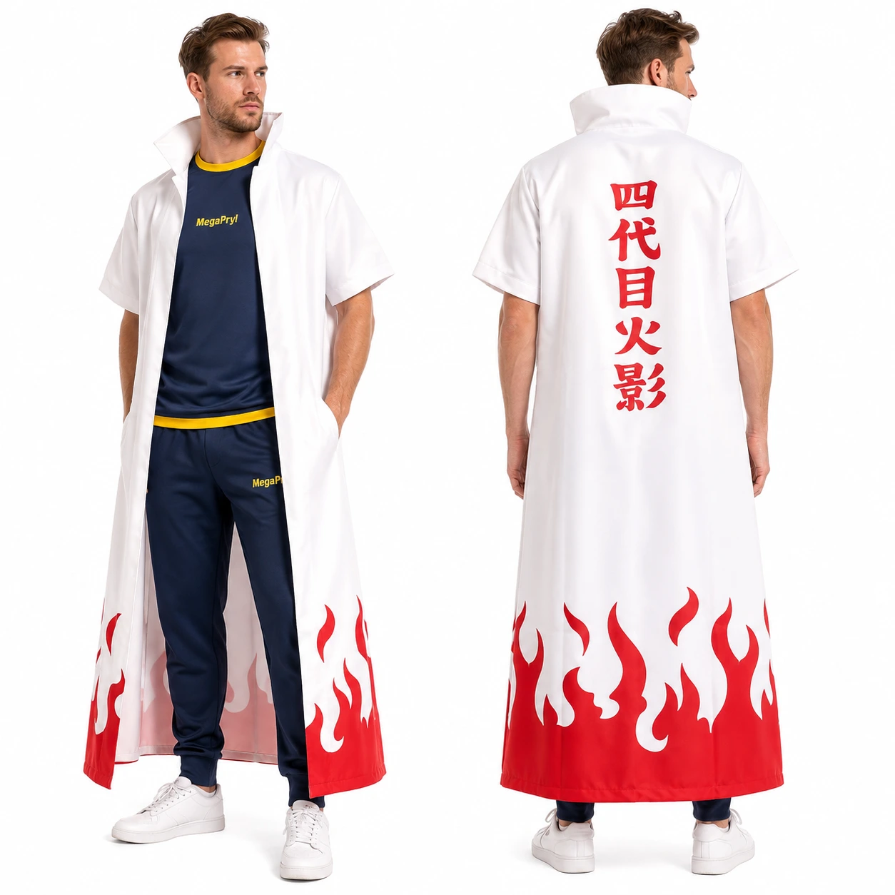 Cosplay-kappa i polyester för maskerad och cosplay