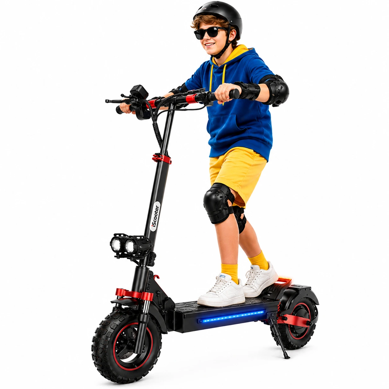 Elsparkcykel 1000W – 48V 15Ah Batteri