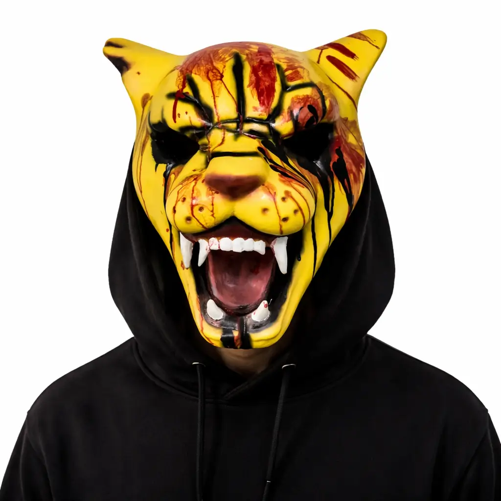 Blodig Tiger Mask Vuxen